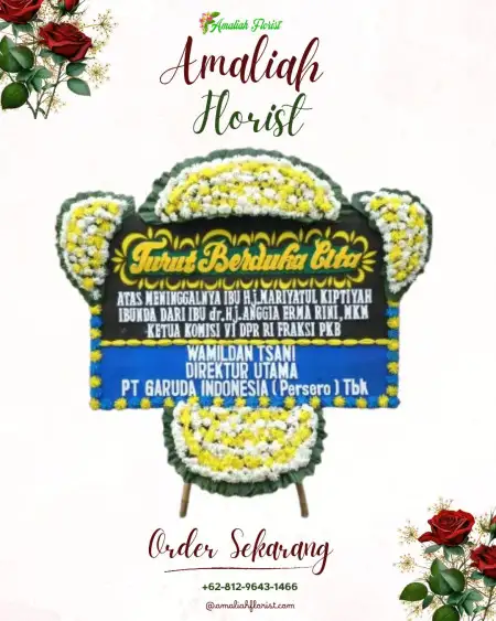 Papan Bunga Duka Cantel